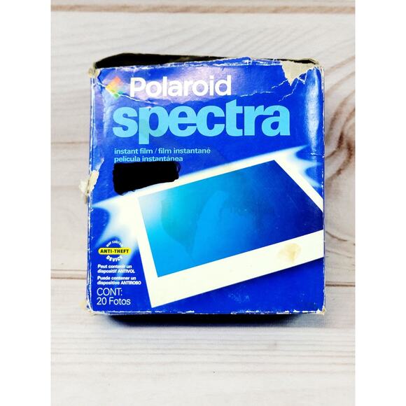 Vintage Polaroid Spectra Instant Film 1 Pack 10 Photos USA Expired 2004 Open Pkg - Picture 3 of 8